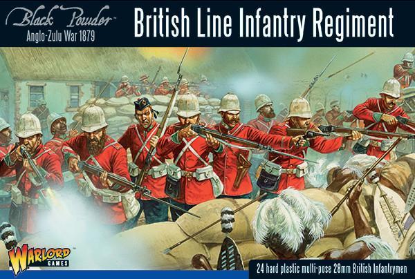 British Line Infantry Regiment - Black Powder | North Valley Games