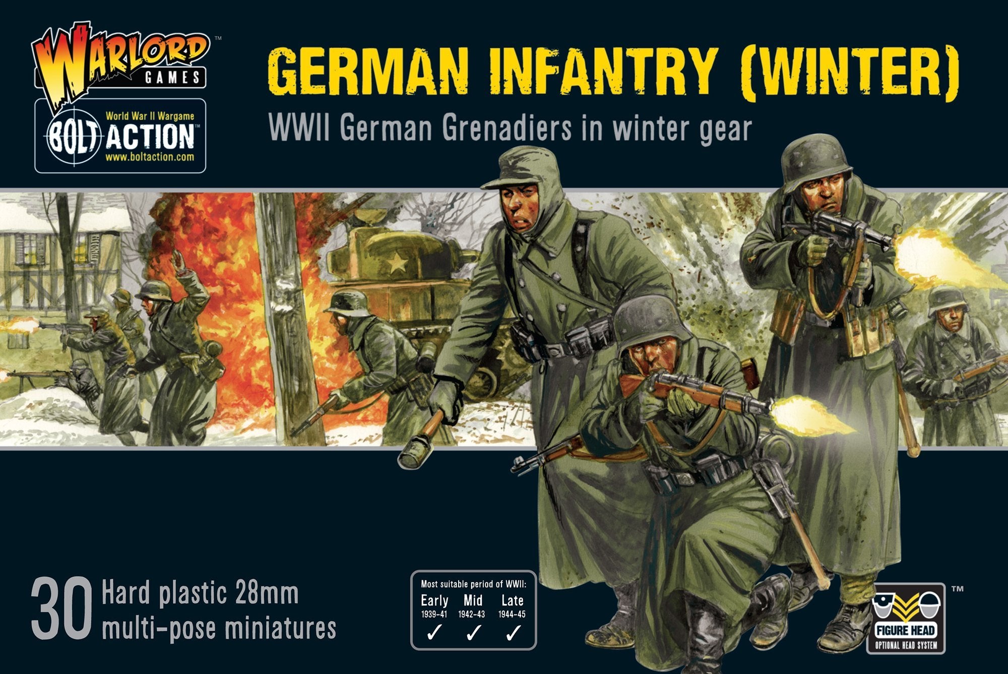 Germans Infantry (Winter) Bolt Action | North Valley Games