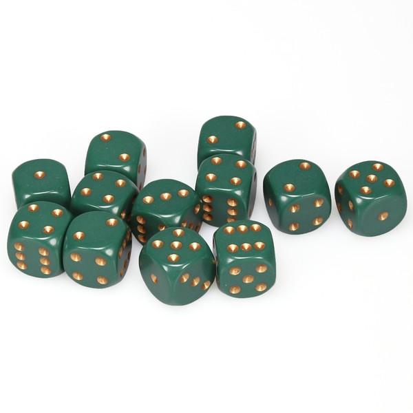 Chessex: Opaque D6 Dice Set - 12mm | North Valley Games