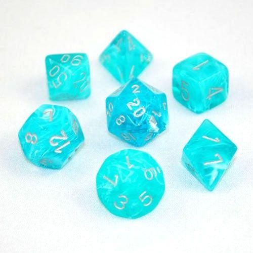 Chessex: Polyhedral Cirrus™ Dice sets | North Valley Games