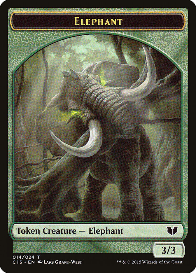 Elephant Token [Commander 2015 Tokens] | North Valley Games
