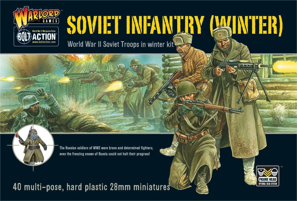 Soviet Infantry (Winter) Bolt Action | North Valley Games
