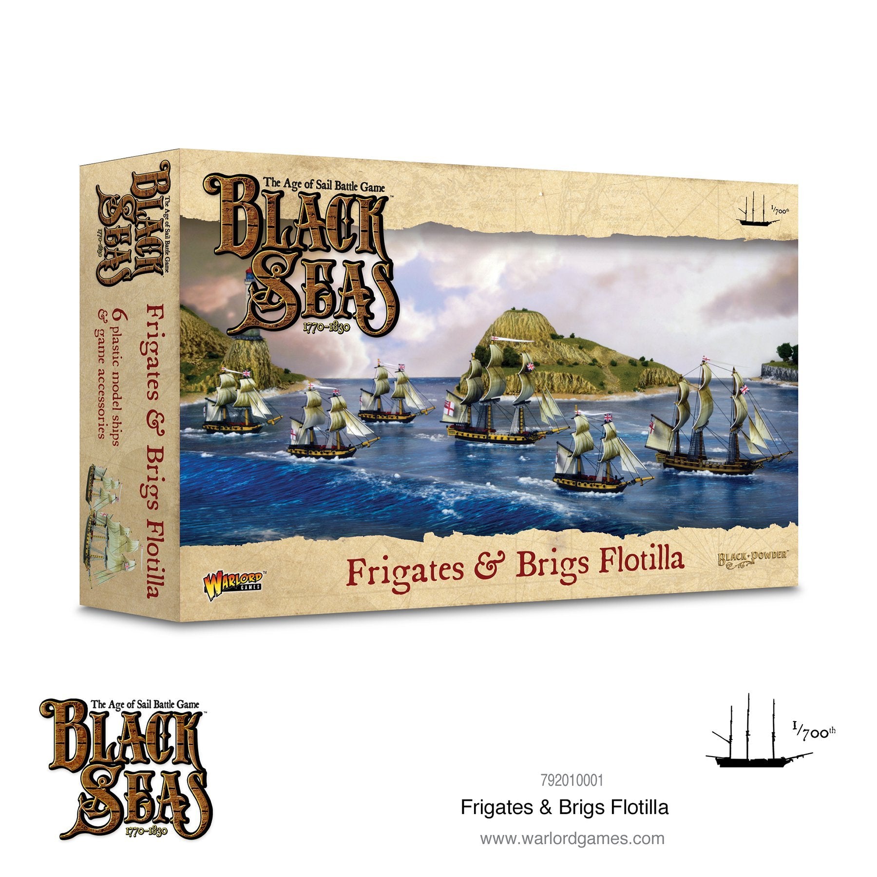 Frigates & Brigs Flotilla (1770 - 1830) - Black Seas | North Valley Games