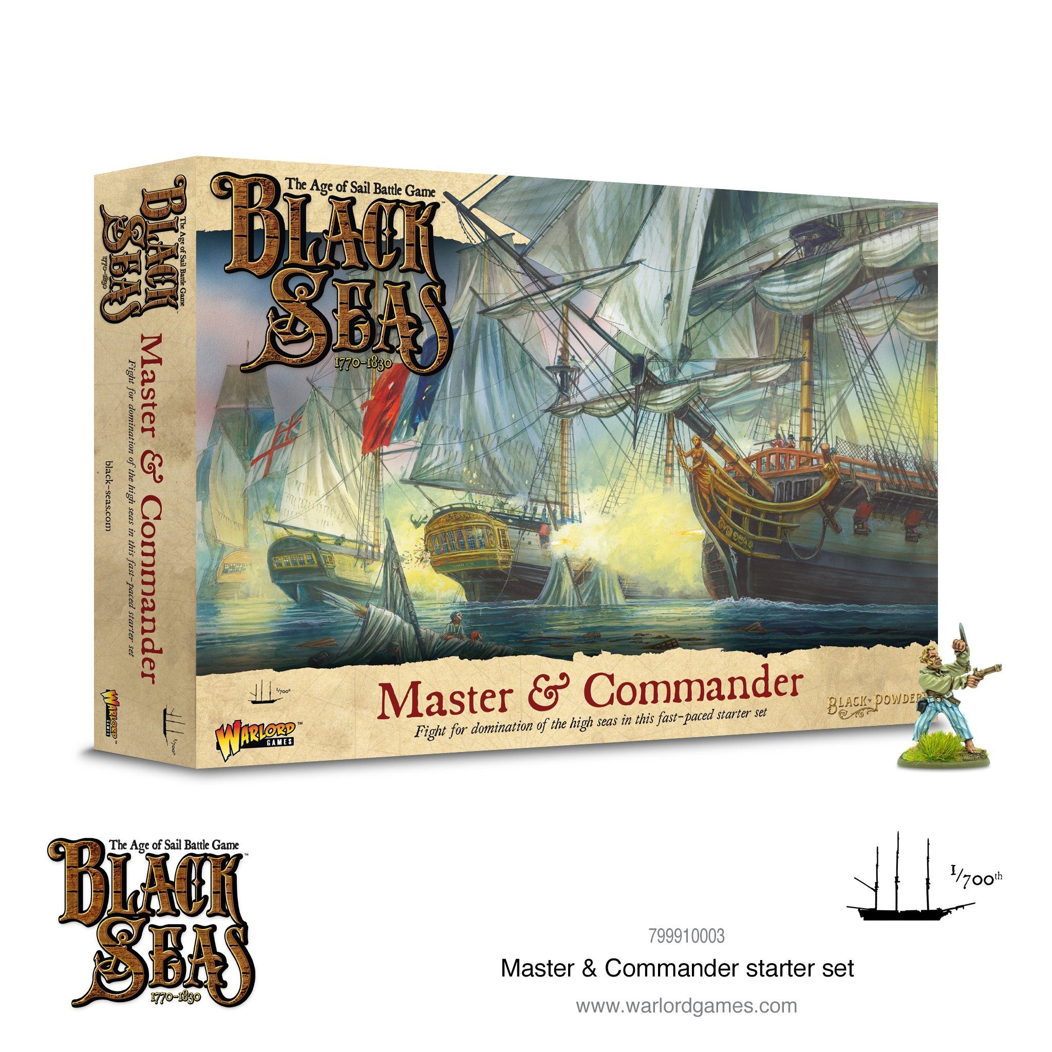 Master & Commander Starter Set - Black Seas | North Valley Games