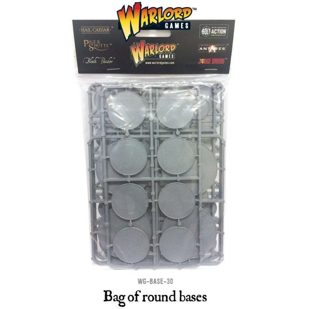 Bag of Round Bases | Warlord Games | North Valley Games
