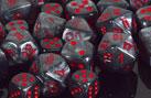 Chessex: Polyhedral Velvet™ Dice sets | North Valley Games