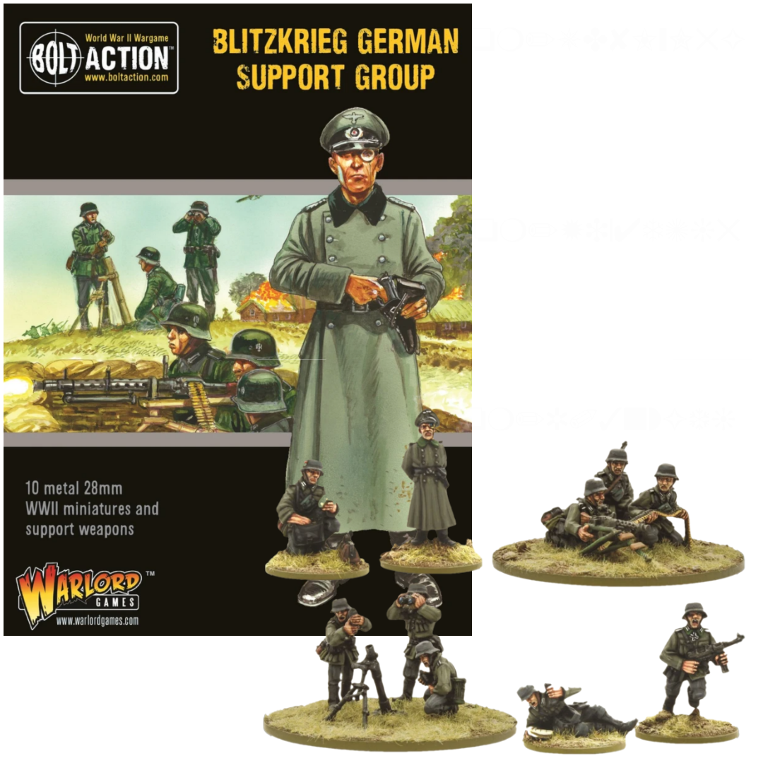 Blitzkrieg German Support Group | Bolt Action | North Valley Games