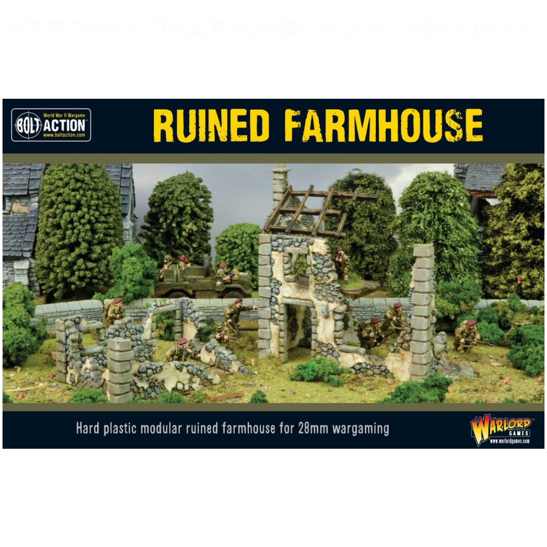 Bolt Action: Ruined Farmhouse | Warlord Games | North Valley Games