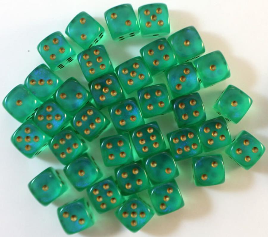 Chessex: D6 Borealis™ Dice Set - 16mm | North Valley Games