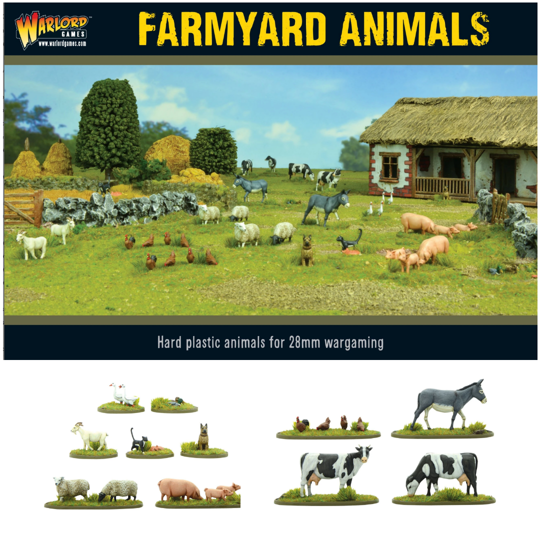 Farmyard Animals | Warlord Games | North Valley Games