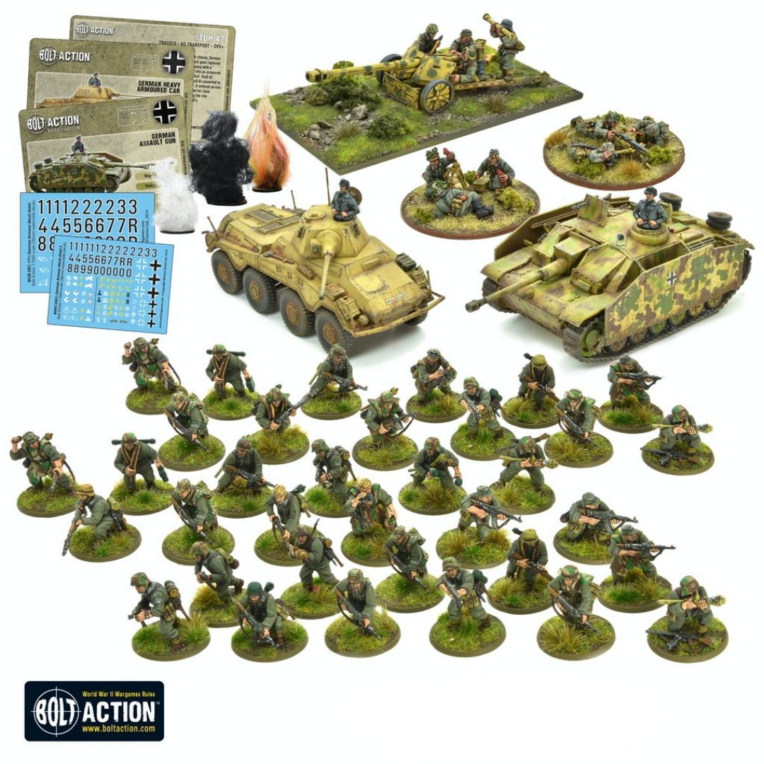 German Grenadiers Bolt Action Starter Army | North Valley Games