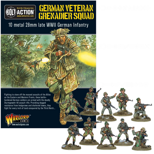 German Veteran Grenadier Squad | Bolt Action