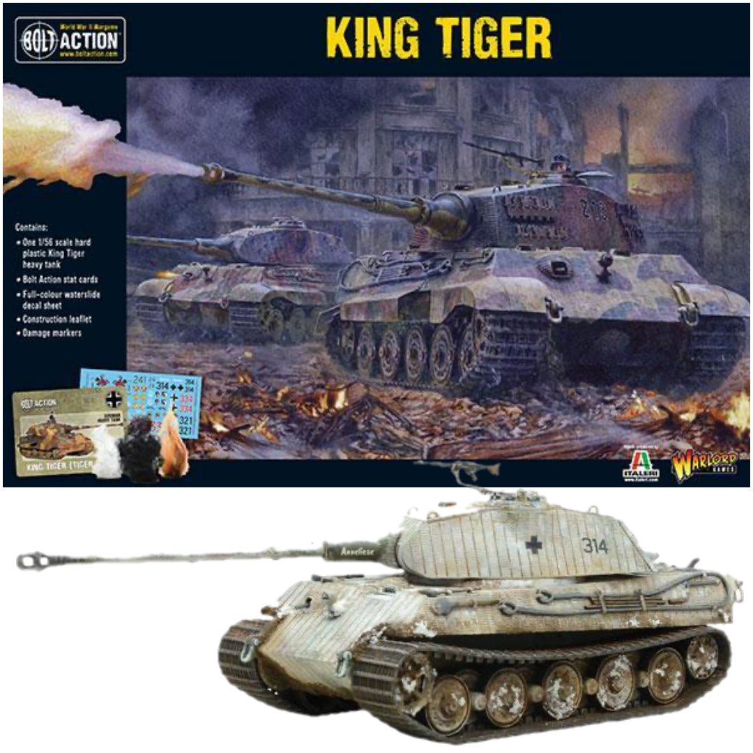 King Tiger Tank (Plastic) | Bolt Action | North Valley Games