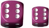 Chessex: Opaque D6 Dice Set - 16mm | North Valley Games