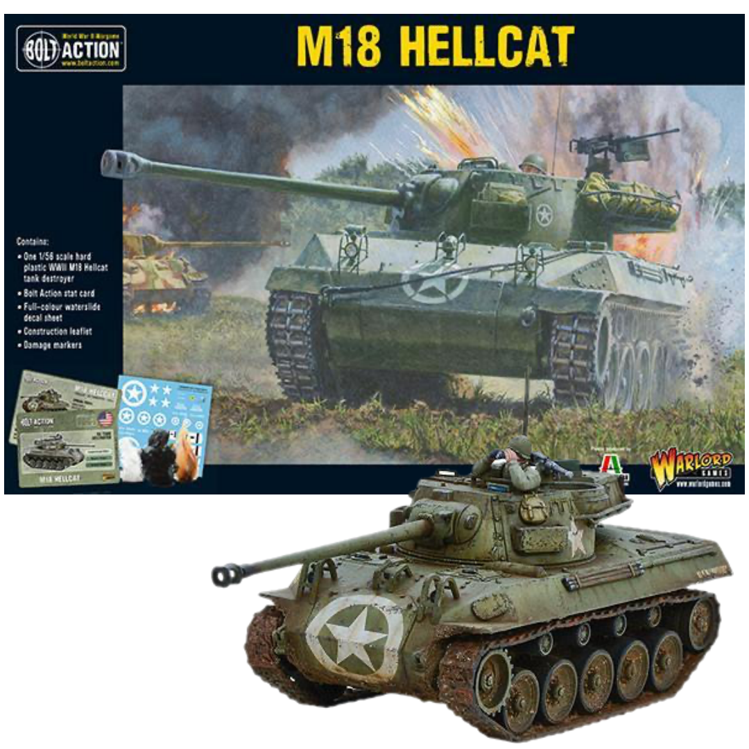 M18 Hellcat Tank (Plastic) | Bolt Action | North Valley Games