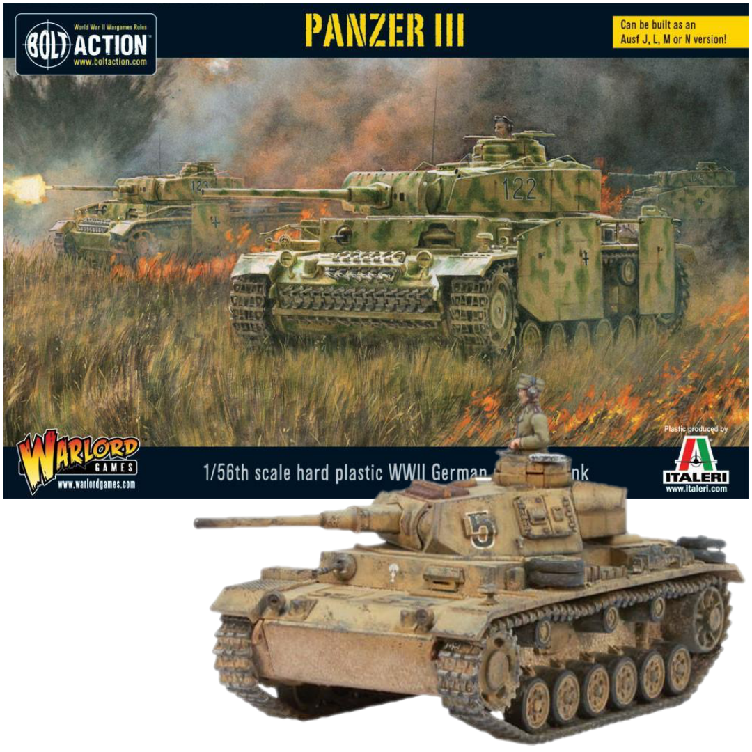 Panzer III (Plastic) | Bolt Action | North Valley Games