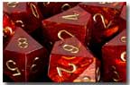 Chessex: Polyhedral Scarab™ Dice sets | North Valley Games