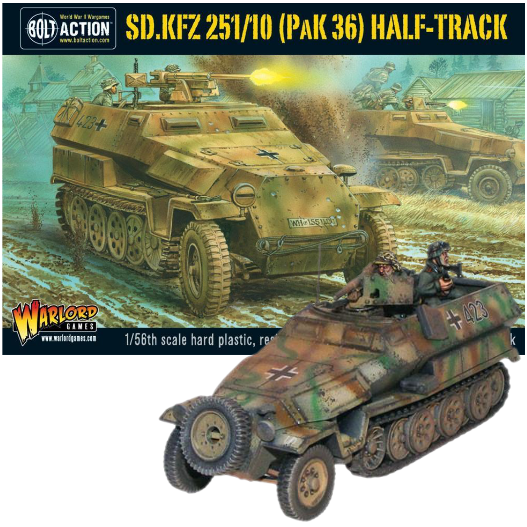 Sd.Kfz 251/10 (Pak 36) Half-Track | Bolt Action | North Valley Games