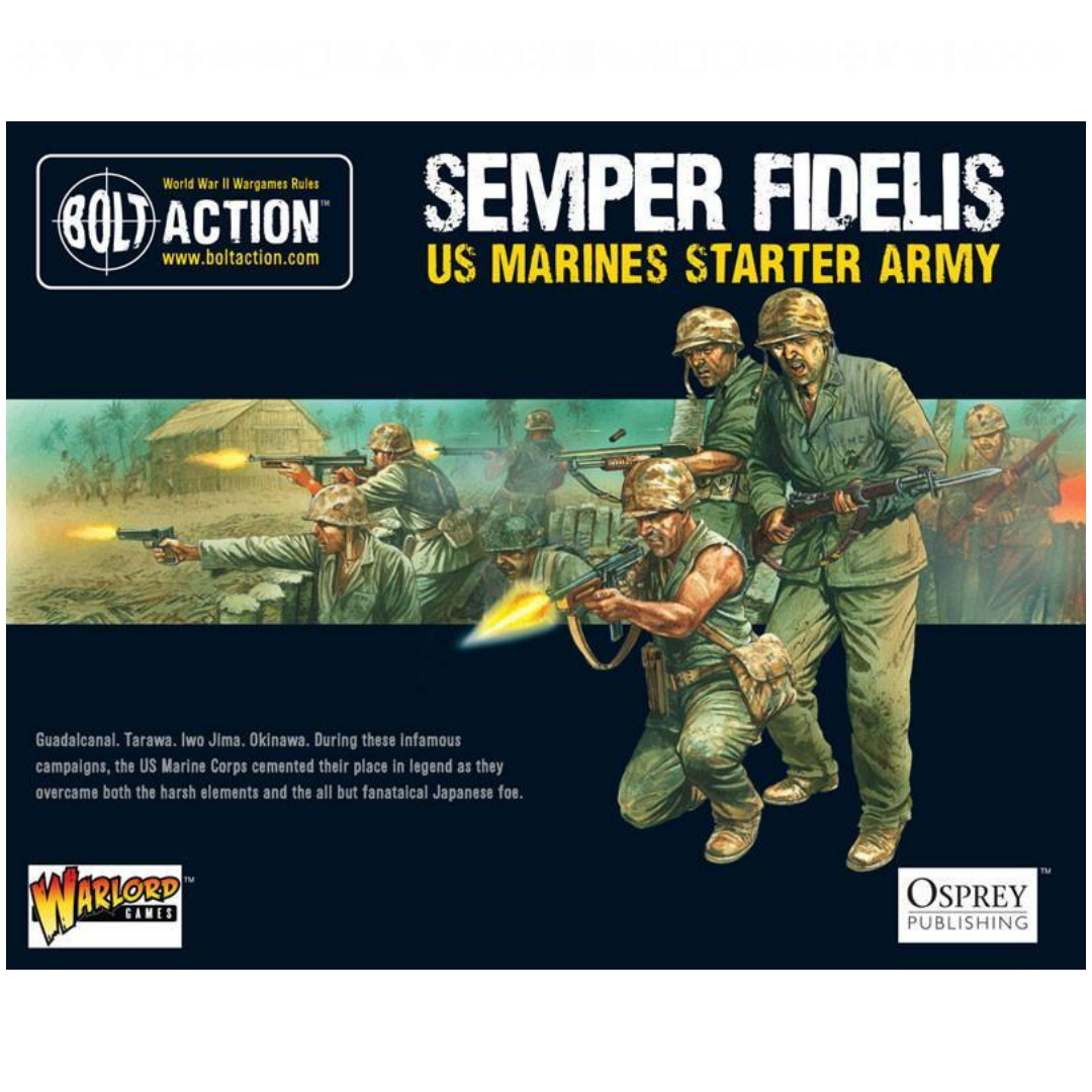 Semper Fidelis US Marines Starter Army | Bolt Action | North Valley Games