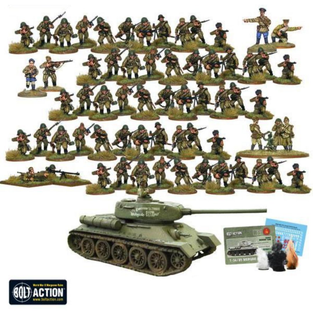 Soviet Army Bolt Action Starter Army | Warlord Games | North Valley Games
