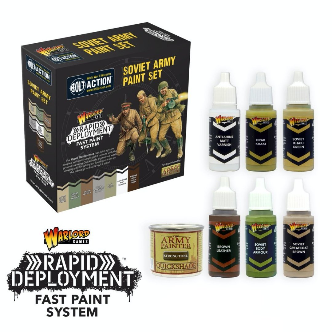 Soviet Army Paint Set | Bolt Action | Army Painter | North Valley Games