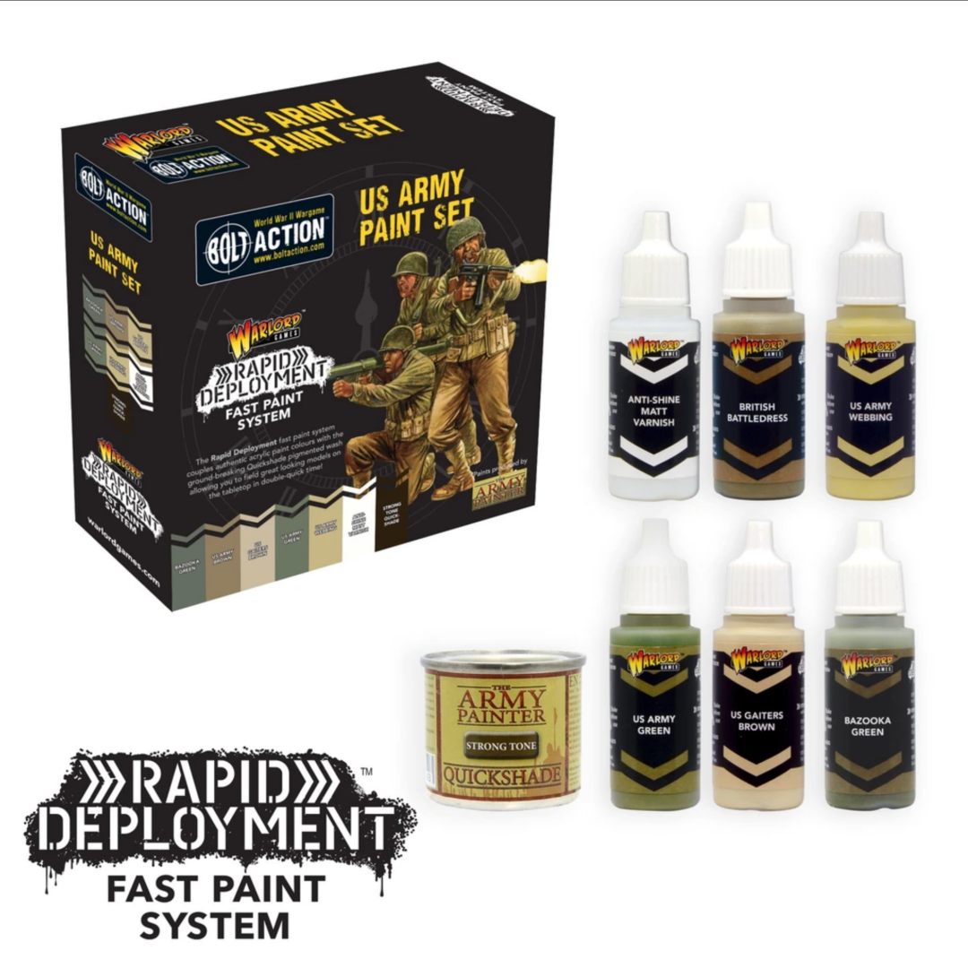 US Army Paint Set | Bolt Action | Army Painter | North Valley Games