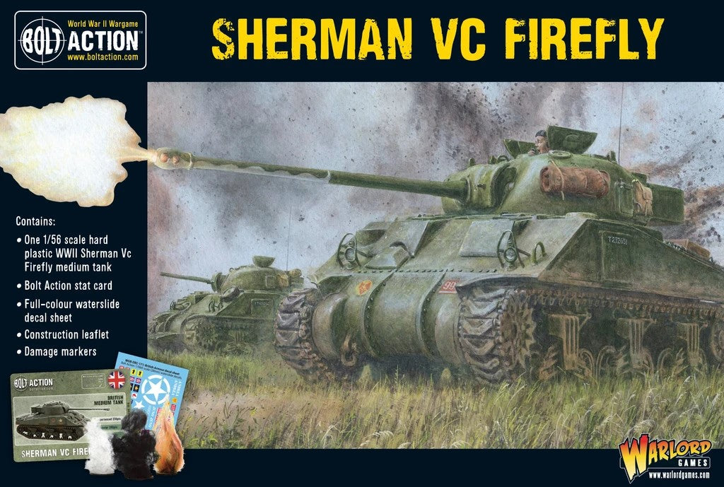Sherman Firefly Vc (Plastic Box) Bolt Action | North Valley Games
