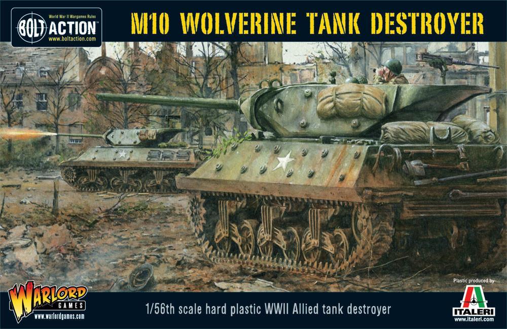 M10 Tank Destroyer/Wolverine (Plastic Box) | North Valley Games