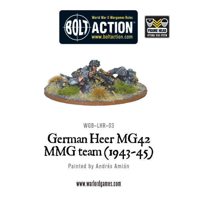 German Heer MG42 MMG Team | North Valley Games