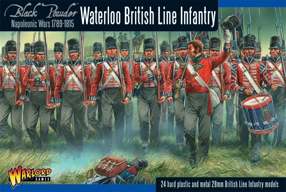 Napoleonic British Line Infantry (Waterloo campaign) - Black Powder | North Valley Games