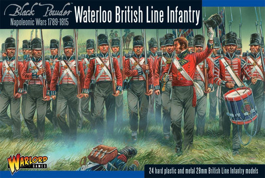 Napoleonic British Line Infantry (Waterloo campaign) - Black Powder