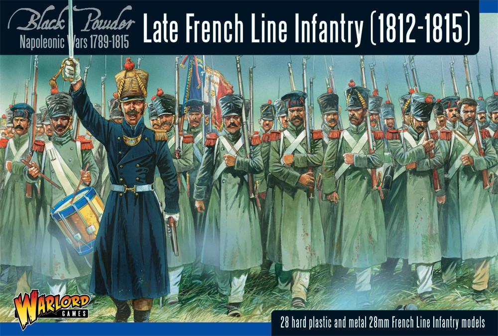 Late French Line Infantry (1812-1815) - Black Powder | North Valley Games