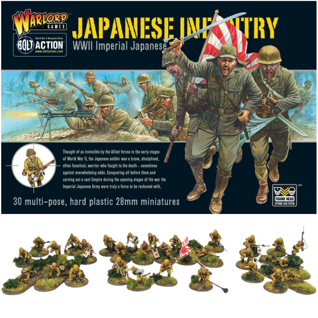 WWII Imperial Japanese Infantry | Bolt Action | North Valley Games