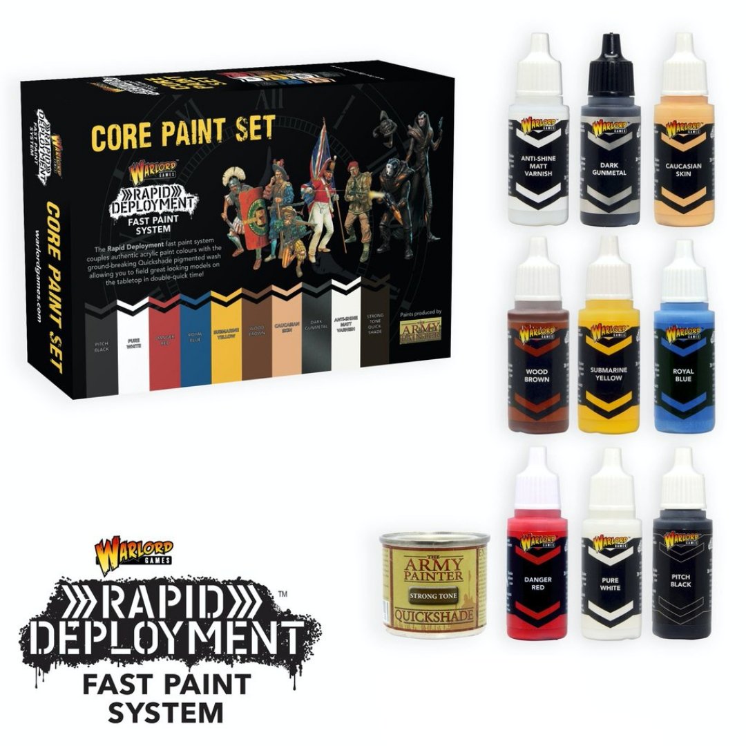 Warlord Core Paint Set | The Army Painter | North Valley Games