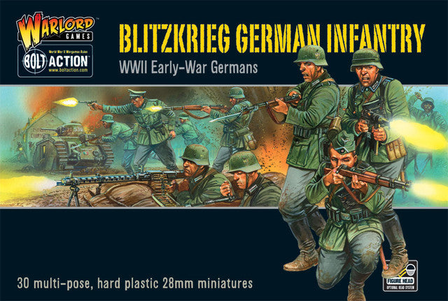 Blitzkrieg! German Infantry Bolt Action | North Valley Games