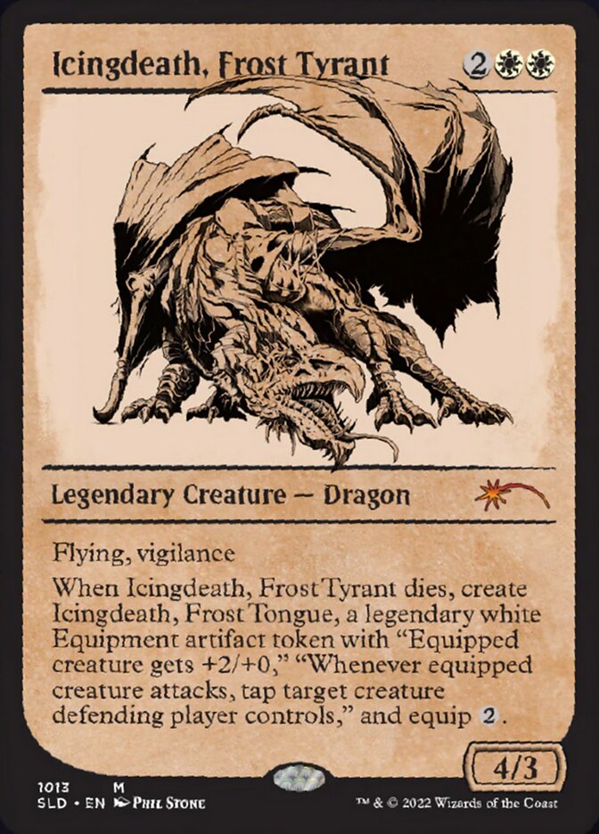 Icingdeath, Frost Tyrant (Showcase) [Secret Lair Drop Series] | North Valley Games