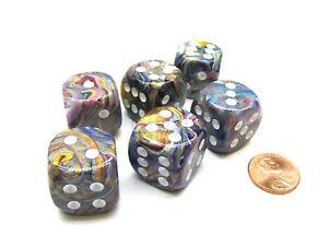 Chessex: D6 Festive™ DICE SET - 12MM | North Valley Games