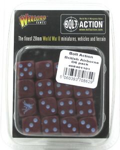Bolt Action D6 Dice Pack British Airborne | North Valley Games