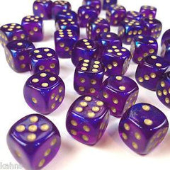 Chessex: D6 Borealis™ Dice Set - 12mm | North Valley Games