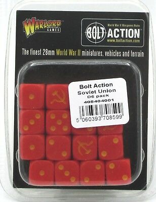 Bolt Action D6 Dice Pack Soviet Union | North Valley Games